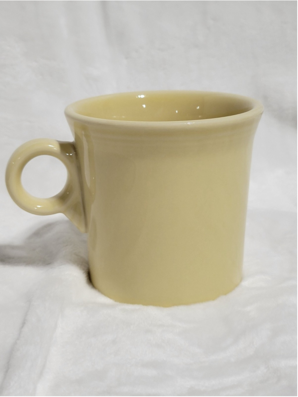 Fiesta Fiestaware - Ivory Coffee Mug Ring Handle - HLC - RETIRED